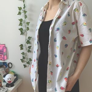 Retro Button Up
